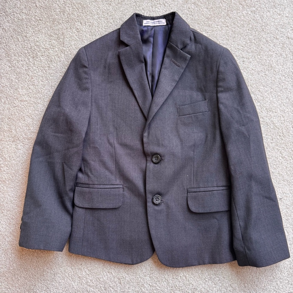 Izod Charcoal Boys Blazer Jacket size 6